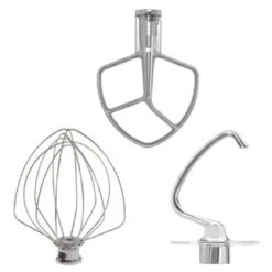 KitchenAid 5-Quart Stainless Steel Bowl + Stand Mixer Stainless Steel Accessory Pack + Pouring Shield | Fits 5-Quart KitchenAid Tilt-Head Stand Mixers 7 KitchenAid 5-Quart Stainless Steel Bowl + Stand Mixer Stainless Steel Accessory Pack + Pouring Shield | Fits 5-Quart KitchenAid Tilt-Head Stand Mixers -Kitchen Tools Shop kitchenaid stainless steel stand mixer tools 3 piece set ksm5th3pss