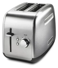 KitchenAid 2-Slice Toaster With Manual Lift Lever | Brushed Stainless Steel
