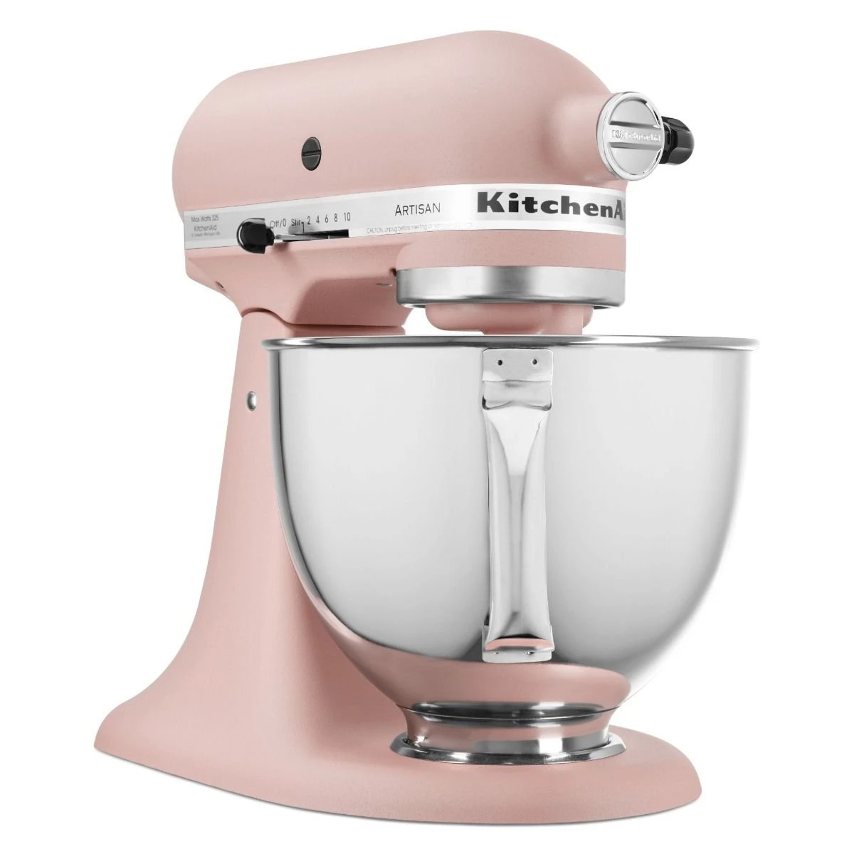 KitchenAid 5-Quart Artisan Tilt-Head Stand Mixer | Feather Pink 3 KitchenAid 5-Quart Artisan Tilt-Head Stand Mixer | Feather Pink - Image 3