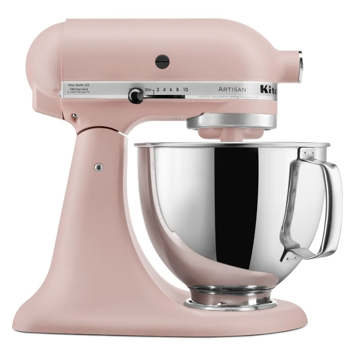 KitchenAid 5-Quart Artisan Tilt-Head Stand Mixer | Feather Pink 1 KitchenAid 5-Quart Artisan Tilt-Head Stand Mixer | Feather Pink