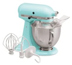 KitchenAid 5-Quart Artisan Tilt-Head Stand Mixer | Ice Blue -Kitchen Tools Shop ksm150psic kitchenaid stand mixer artisan 1