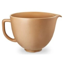 KitchenAid 5-Quart Fired Clay Patterned Ceramic Bowl | Fits 4.5-Quart & 5-Quart KitchenAid Tilt-Head Stand Mixers