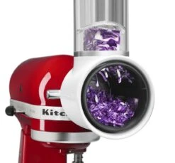 KitchenAid Fresh Prep Slicer And Shredder Attachment (Fits All KitchenAid Stand Mixers) -Kitchen Tools Shop ksmvsa kitchenaid slicer attachment