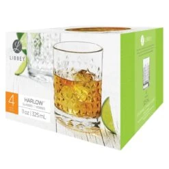 Libbey Harlow 11oz DOF Glasses | Set Of 4 7 Libbey Harlow 11oz DOF Glasses | Set Of 4 -Kitchen Tools Shop lby4pc harlow dof rt