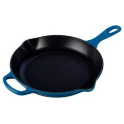 Le Creuset 10.25" Signature Enameled Cast Iron Skillet | Marseille Blue