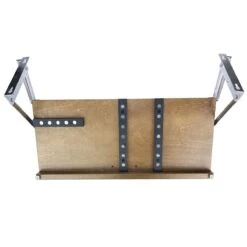 Drop Block Under Cabinet Knife Storage Rack - Large, Walnut