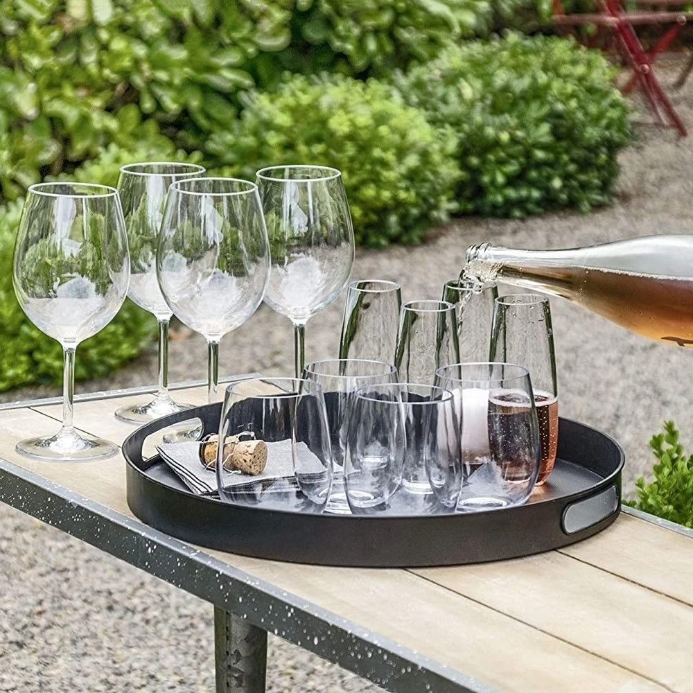 TarHong Montana 21oz Tritan Water Goblet | Clear 3 TarHong Montana 21oz Tritan Water Goblet | Clear - Image 3