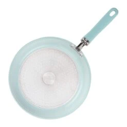 Rachael Ray 13-Piece Enameled Cookware Set | Light Blue Shimmer -Kitchen Tools Shop lightbluecook5