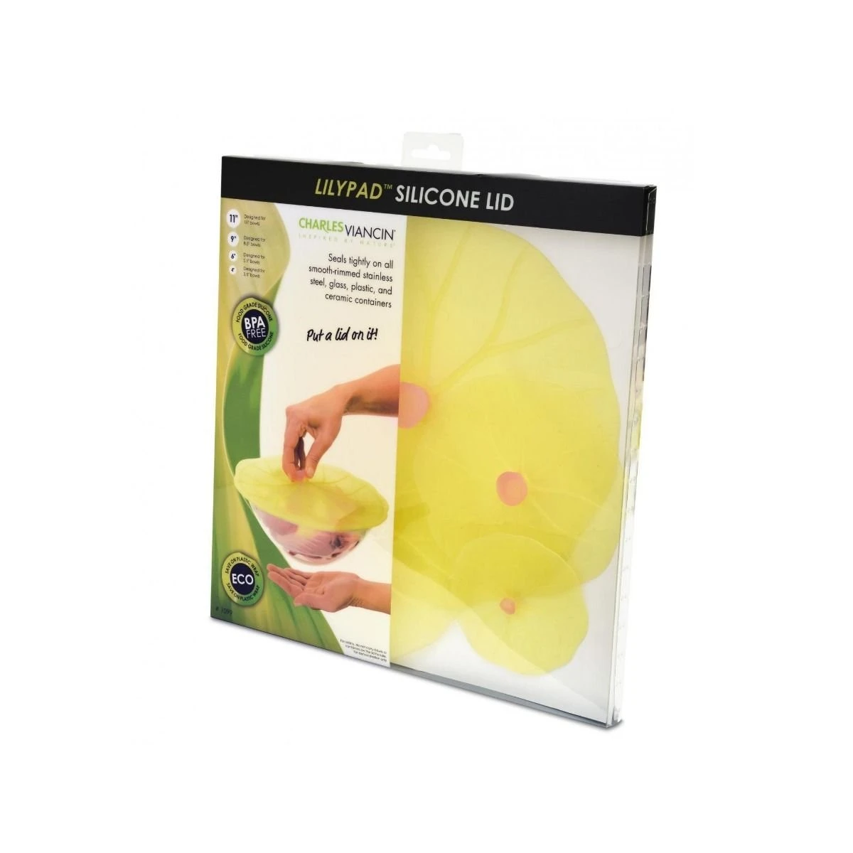 Charles Viancin Silicone Lid | Lilypad Gift Set (Set Of 4) 1 Charles Viancin Silicone Lid | Lilypad Gift Set (Set Of 4)