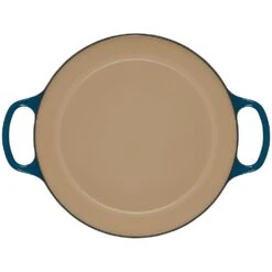 Le Creuset 3.5 Qt. Signature Braiser With Stainless Steel Knob | Deep Teal -Kitchen Tools Shop ls2532 307dss 4