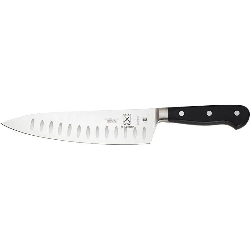 Mercer Cutlery Renaissance 8" Chef's Knife | Granton Edge 1 Mercer Cutlery Renaissance 8" Chef's Knife | Granton Edge