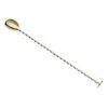 Mercer Barfly 15.75" Bar Spoon With Muddler | Gold Plated