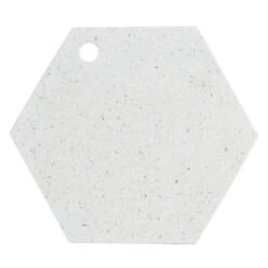 Typhoon Elements Hexagon Serving Board | Terrazzo Stone