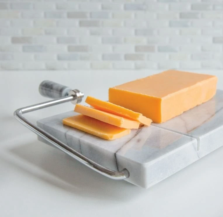 Fox Run White Marble Cheese Slicer 1 Fox Run White Marble Cheese Slicer