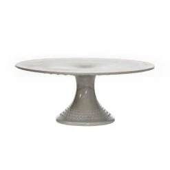 Mosser Glass GiGi 12" Cake Plate | Marble