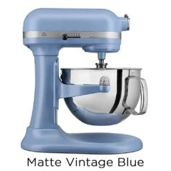 KitchenAid 6-Quart Pro 600 Bowl-Lift Stand Mixers (575-watt Motor) | Multiple Colors Available -Kitchen Tools Shop matte vintage blue kp26m1xvb 1
