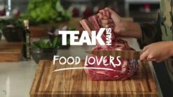 TeakHaus Herringbone End-Grain Cutting/Serving Board (Rectangle) | 14" X 10" X .9" -Kitchen Tools Shop maxresdefault 140 26