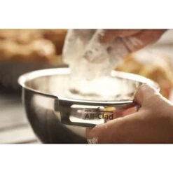 All-Clad D3 Stainless Steel Compact Cookware & Mixing Bowl Set | 8-Piece 8 All-Clad D3 Stainless Steel Compact Cookware & Mixing Bowl Set | 8-Piece -Kitchen Tools Shop mbset all clad stainless steel mixing bowl set 1