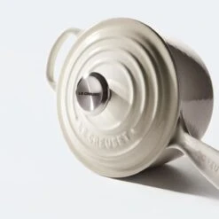 Le Creuset 2.25 Qt. Signature Enameled Cast Iron Saucepan With Stainless Steel Knob | Meringue White 7 Le Creuset 2.25 Qt. Signature Enameled Cast Iron Saucepan With Stainless Steel Knob | Meringue White -Kitchen Tools Shop mer2 1