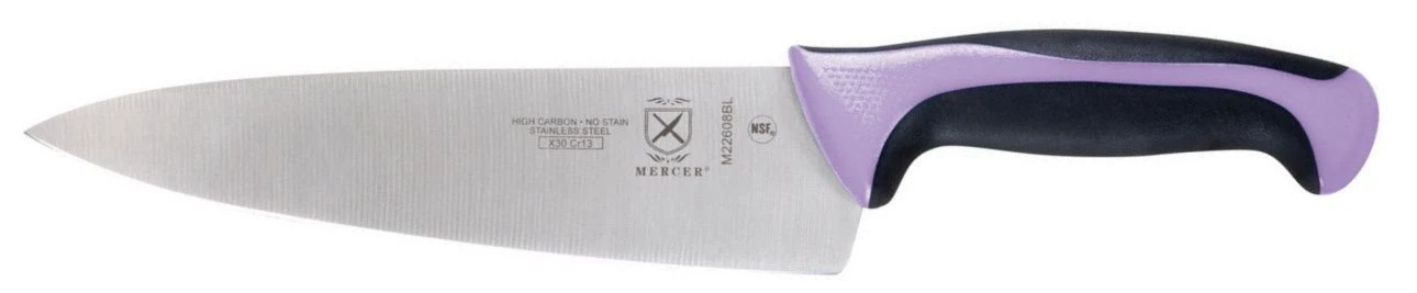 Mercer Millennia Chef Knife (8") - Purple 1 Mercer Millennia Chef Knife (8") - Purple