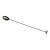Mercer Barfly 11.8" Bar Spoon With Muddler | Gun Metal Black