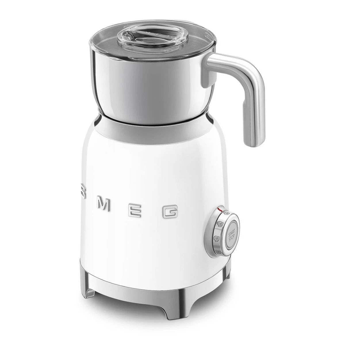 SMEG Tritan Renew Milk Frother | White 3 SMEG Tritan Renew Milk Frother | White - Image 3