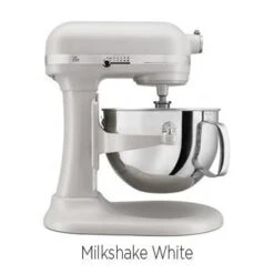 KitchenAid 6-Quart Pro 600 Bowl-Lift Stand Mixers (575-watt Motor) | Multiple Colors Available -Kitchen Tools Shop milkshake white w text 1