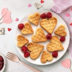 CucinaPro Mini Hearts Waffle Maker 14 CucinaPro Mini Hearts Waffle Maker -Kitchen Tools Shop minihearts2
