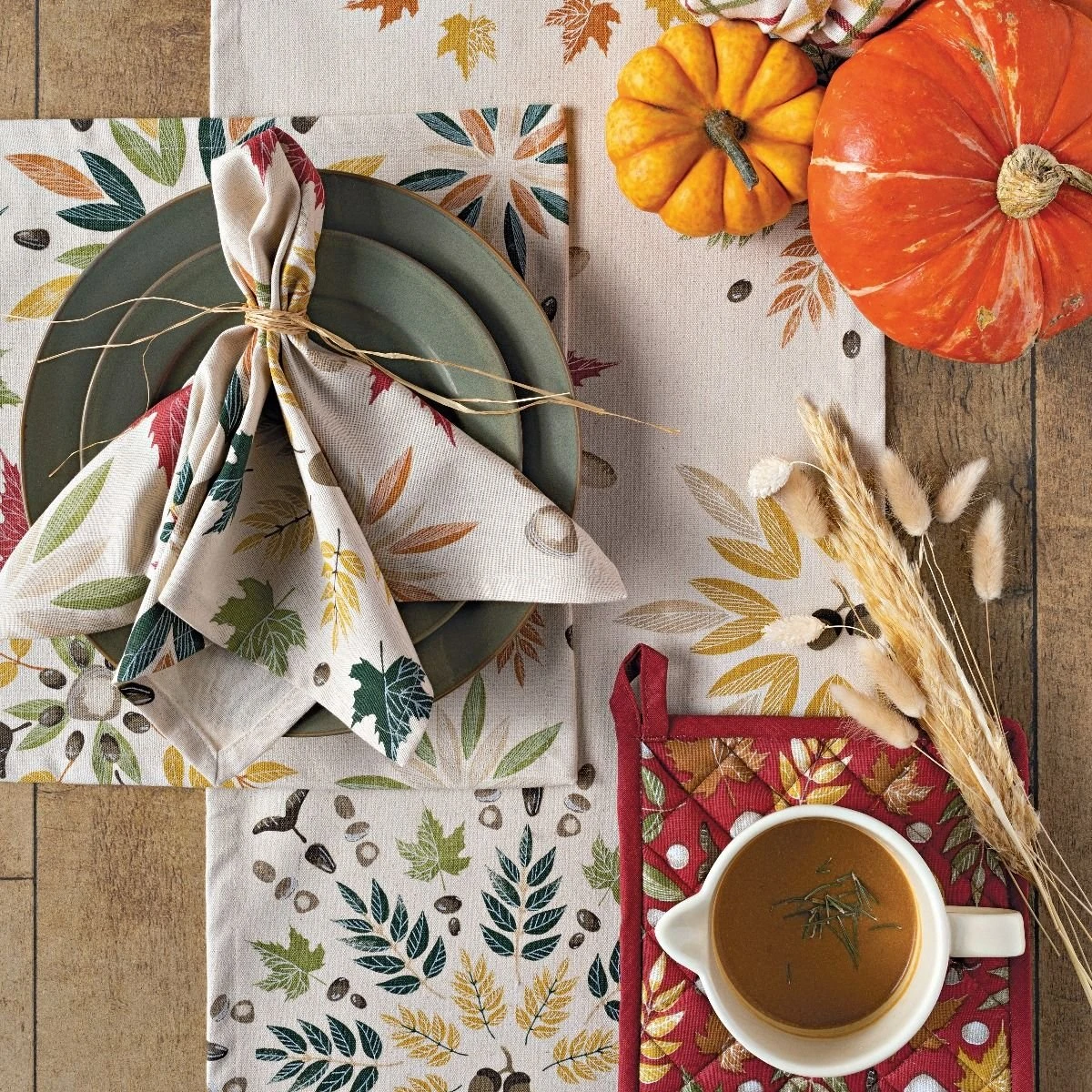 Now Designs By Danica Classic Potholder | Fall Foliage 2 Now Designs By Danica Classic Potholder | Fall Foliage - Image 2