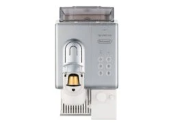 Nespresso Lattissima Touch Latte & Cappuccino Machine By De'Longhi | Silver -Kitchen Tools Shop nespresso lattissima silver top view en560s