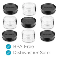 Dreamfarm Glass Jar For The Ortwo -Kitchen Tools Shop ortwo replacement jar 2