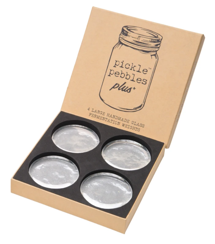 Masontops Wide Mouth Fermentation Pickle Pebbles - Set Of 4 1 Masontops Wide Mouth Fermentation Pickle Pebbles - Set Of 4