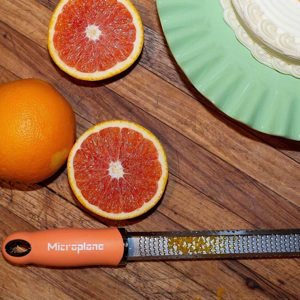 Microplane Premium Series Zester & Grater | Melon 2 Microplane Premium Series Zester & Grater | Melon - Image 2