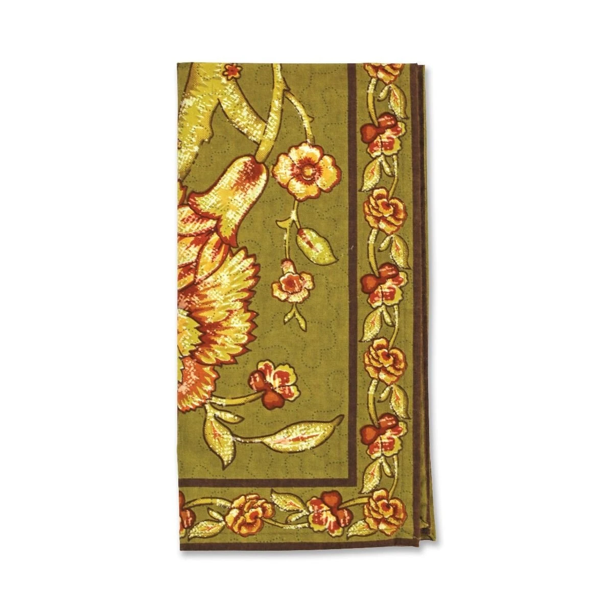 April Cornell Jacobean Garden Napkin (Set Of 4) | Olive 1 April Cornell Jacobean Garden Napkin (Set Of 4) | Olive