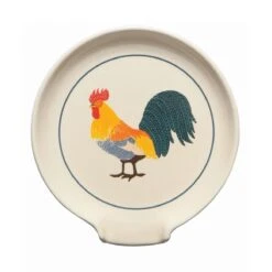 Now Designs By Danica 5.25" Printed Spoon Rest | Rooster Francaise