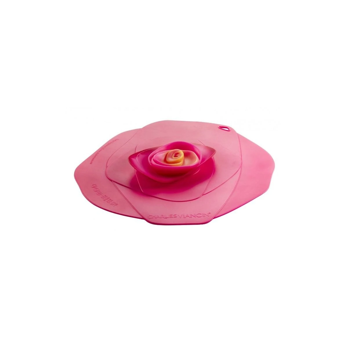 Charles Viancin Silicone Lid | 8" Rose (Fuschia) 1 Charles Viancin Silicone Lid | 8" Rose (Fuschia)