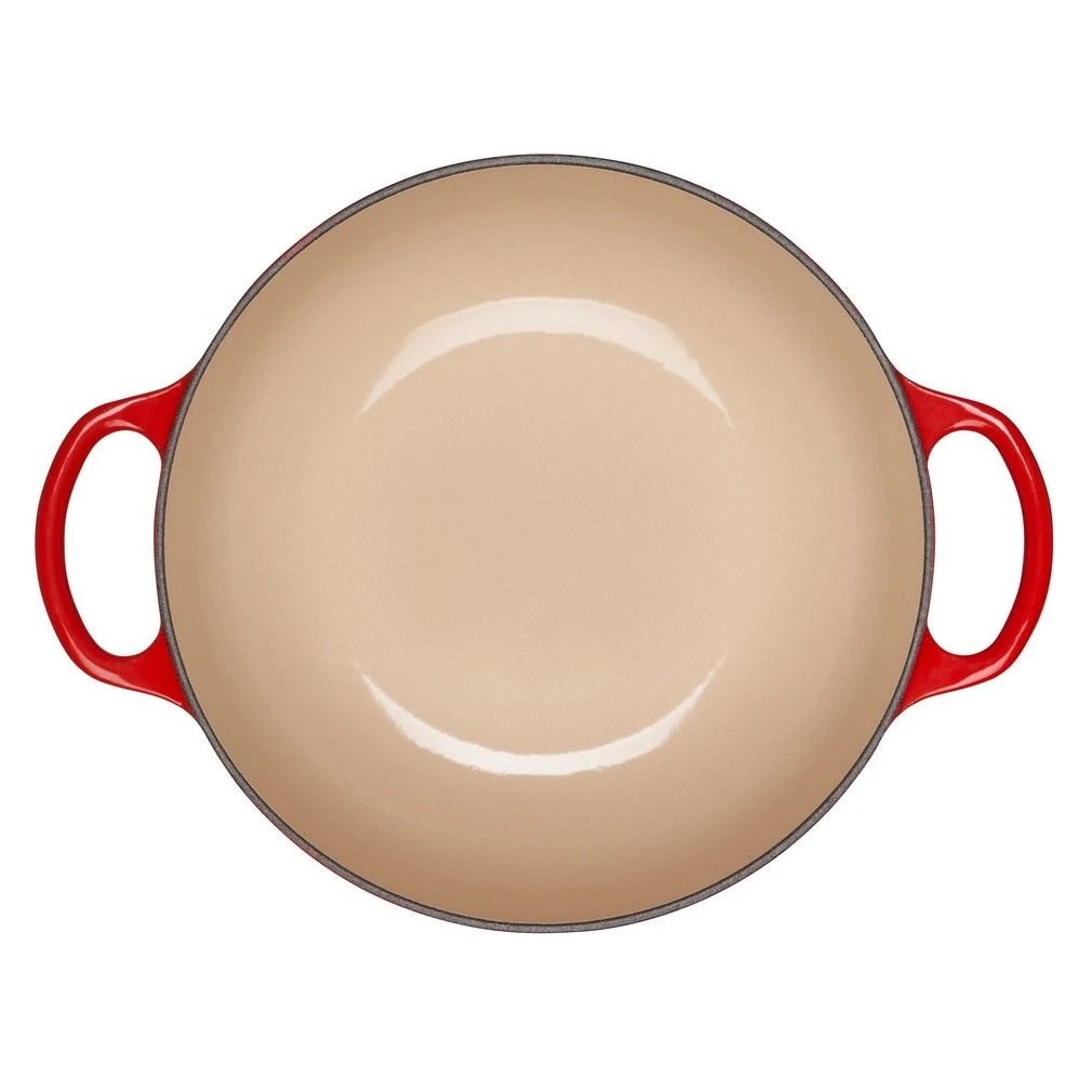 Le Creuset 2.5Qt Signature Cocotte Eiffel Tower Collection | Cerise 5 Le Creuset 2.5Qt Signature Cocotte Eiffel Tower Collection | Cerise - Image 5