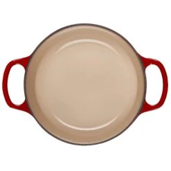 Le Creuset 2 Qt. Round Signature Cast Iron Dutch Oven With Stainless Steel Knob | Cerise/Cherry Red 9 Le Creuset 2 Qt. Round Signature Cast Iron Dutch Oven With Stainless Steel Knob | Cerise/Cherry Red -Kitchen Tools Shop rs11186 ls2501 1867ss inside