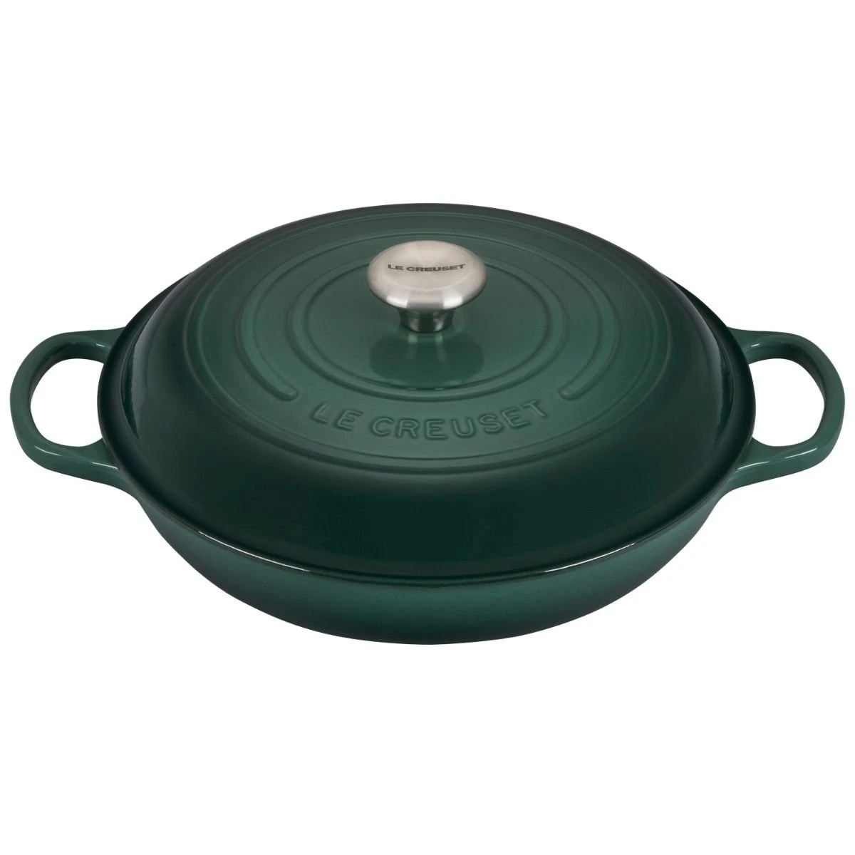 Le Creuset 3.5 Qt. Signature Braiser With Stainless Steel Knob | Artichaut 1 Le Creuset 3.5 Qt. Signature Braiser With Stainless Steel Knob | Artichaut