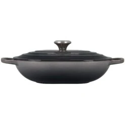 Le Creuset 3.75 Qt. Oval Signature Casserole With Stainless Steel Knob | Oyster Grey 7 Le Creuset 3.75 Qt. Oval Signature Casserole With Stainless Steel Knob | Oyster Grey -Kitchen Tools Shop rs11685 ls2512 317fss 2