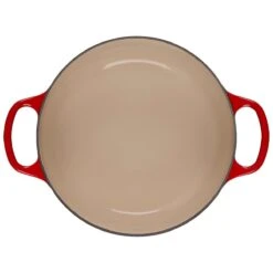 Le Creuset 3.5 Qt. Round Signature Dutch Oven With Stainless Steel Heart Knob | Cerise/Cherry Red 10 Le Creuset 3.5 Qt. Round Signature Dutch Oven With Stainless Steel Heart Knob | Cerise/Cherry Red -Kitchen Tools Shop rs13485 ls2501 2267ssh 4