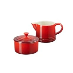 Le Creuset Signature Cream & Sugar Set | Cerise
