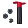 Le Creuset Wine Pump + 3 Stoppers | Cerise/Cherry Red