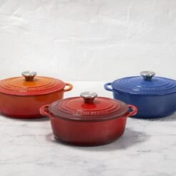 Le Creuset 2.75 Qt. Shallow Round Dutch Oven | Marseille 10 Le Creuset 2.75 Qt. Shallow Round Dutch Oven | Marseille -Kitchen Tools Shop rs18591 2.75 ovens