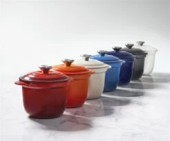 Le Creuset Cast Iron Rice Pot | Oyster Grey -Kitchen Tools Shop rs9945 ricepots 1