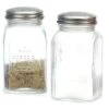 RSVP Retro Salt & Pepper Shakers - Clear
