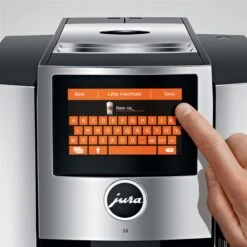 Jura S8 Multifunction Automatic Coffee & Espresso Machine | Chrome -Kitchen Tools Shop s8 emo cr screen program en print eng 20201
