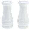 Le Creuset 2-Piece Salt & Pepper Shakers | White