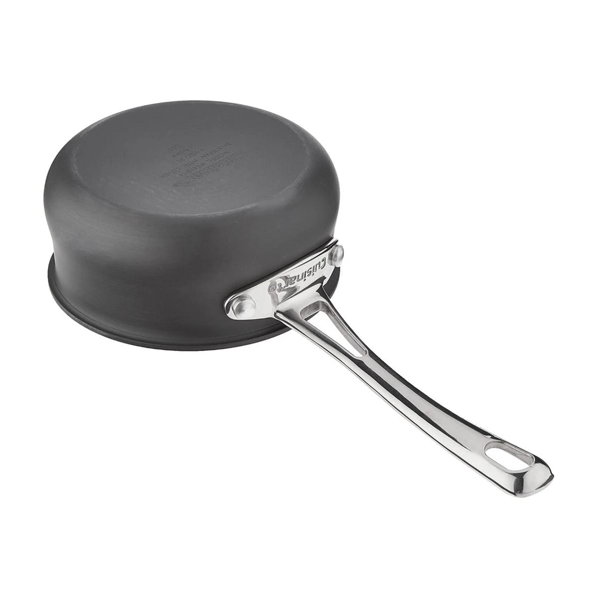 Cuisinart Contour Hard Anodized Saucepan With Cover | 1 Qt. 4 Cuisinart Contour Hard Anodized Saucepan With Cover | 1 Qt. - Image 4