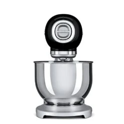 SMEG 5 Qt. Tilt-Head Stand Mixer | Black -Kitchen Tools Shop smeg smf01blus black stand mixer 1